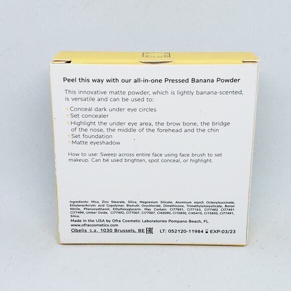 NIB Ofra Cosmetics Pressed Banana Powder - Picture 3 of 5